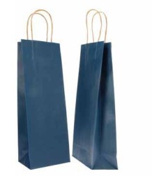 SHOPPER CARTA 14+9x38 BLU NOTTE Ritorta -20pz 310002995BB20(x bottiglie)