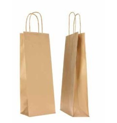 SHOPPER CARTA 14+9x38 AVANA Ritorta -20pz 310002992BB20 (x bottiglie)
