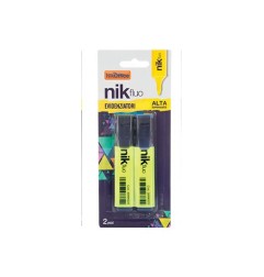 EVIDENZIATORE BLISTER DA 2 PEZZI GIALLO 36/032-N