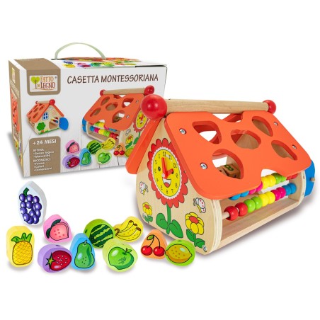 TEOREMA FATTO DI LEGNO - CASETTA MONTESSORIANA 41601