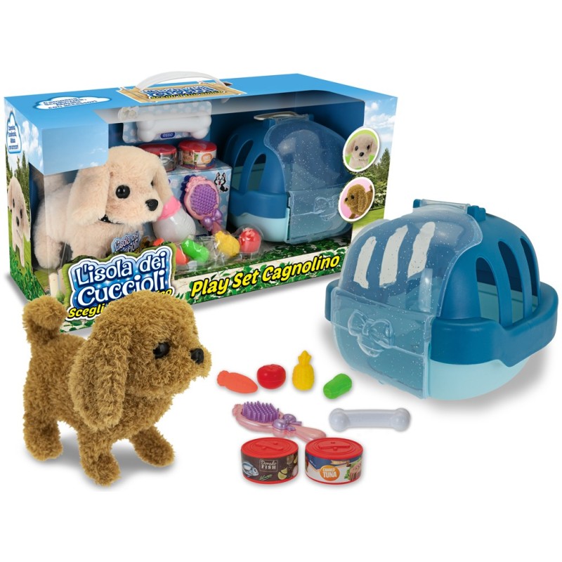 TEOREMA ISOLA DEI CUCCIOLI - PLAY SET CAGNOLINO 2 MDL B-O 80524