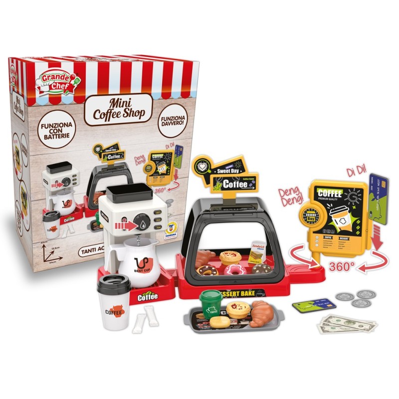 TEOREMA GRANDE CHEF - MINI COFFE SHOP B-O CON ACC 80690