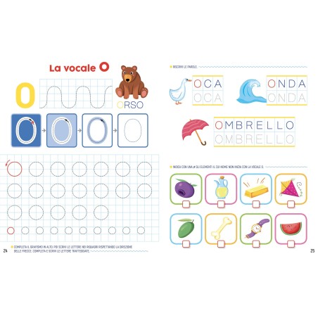 IMPARA FACILE CONOSCO LE LETTERE DELL'ALFABETO 55372A