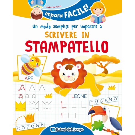 IMPARA FACILE SCRIVERE IN STAMPATELLO 77028X