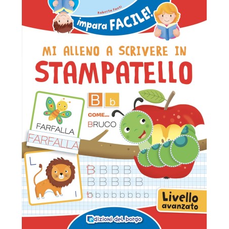 IMPARA FACILE MI ALLENO A SCRIVERE IN STAMPATELLO 84086Y