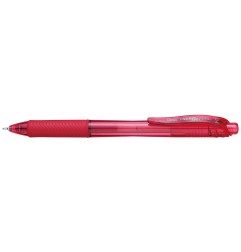Pentel EnerGel-X BL104A Roller a Scatto 0,4 mm Inchiostro Gel Rosso 12 pz