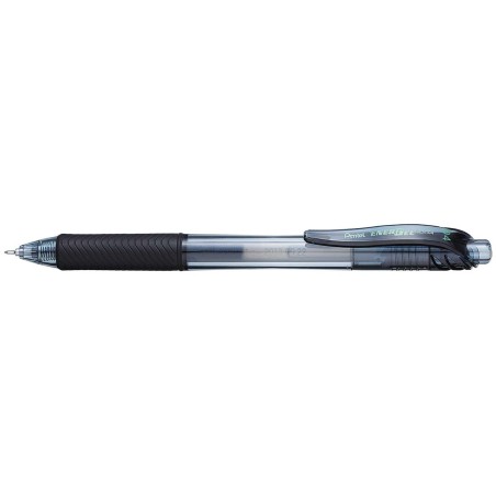 Pentel EnerGel-X BL104A Roller a Scatto 0,4 mm Inchiostro Gel Nero 12 pz
