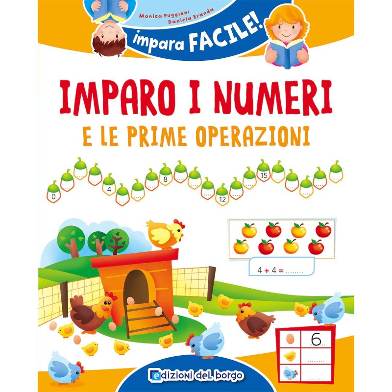 IMPARA FACILE IMPARO I NUMERI E LE PRIME OPERAZIONI 71697L IMPARA FACILE IMPARO I NUMERI E LE PRIME OPERAZIONI 71697L