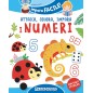 IMPARA FACILE ATTACCA COLORA IMPARA I NUMERI 84094N IMPARA FACILE ATTACCA COLORA IMPARA I NUMERI 84094N