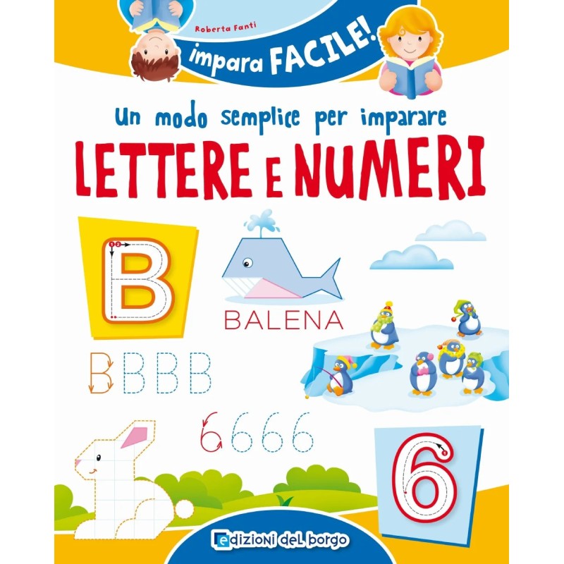 IMPARA FACILE LETTERE E NUMERI 77053Q