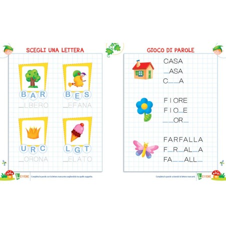 IMPARA FACILE LETTERE E NUMERI 77053Q