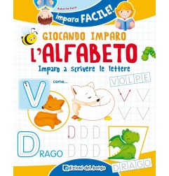 IMPARA FACILE GIOCANDO IMPARO L'ALFABETO 77029K