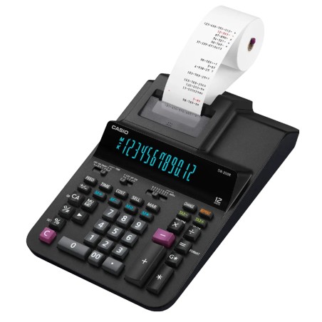 Calcolatrice Casio DR-200R 12 Cifre Scrivente