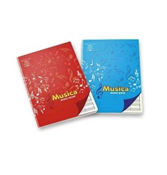 Pigna Quaderno Pentagrammato Maxi Musica Formato A4 16 Fogli 100 g/m² 408197