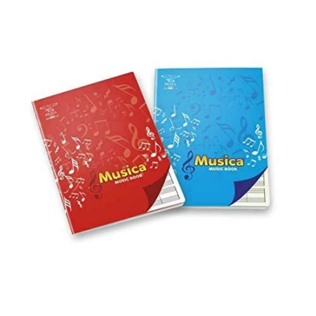 Pigna Quaderno Pentagrammato Maxi Musica Formato A4 16 Fogli 100 g/m² 408197