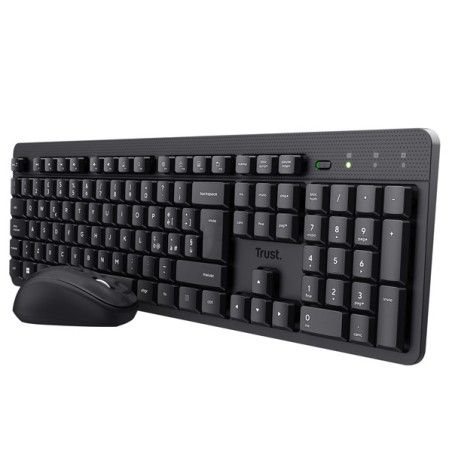 TASTIERA+MOUSE TRUST ULTRASILENZIOSA WIRELESS TKM-360