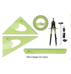 Arda corredo per disegno Elastika Tecniko in astuccio AST01