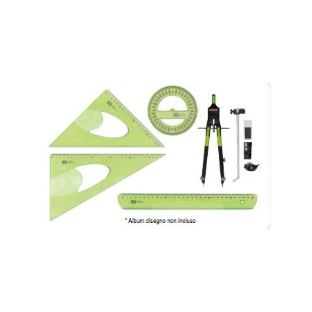 Arda corredo per disegno Elastika Tecniko in astuccio AST01