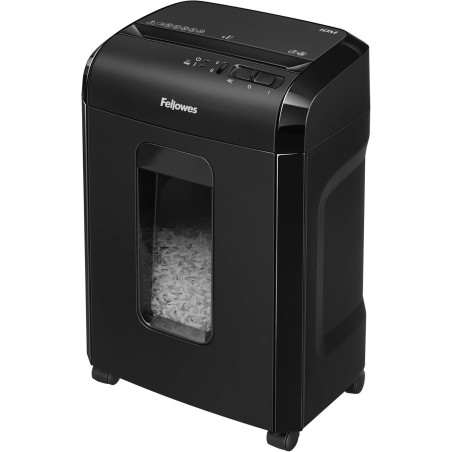 Fellowes Powershred 15C Distruggidocumenti a Micro Frammento 10 Fogli 2x12mm Bianco 19Litri 4630601