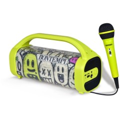 ALTOPARLANTI WIRELESS BONTEMPI 80W +MICROFONO 49-0230