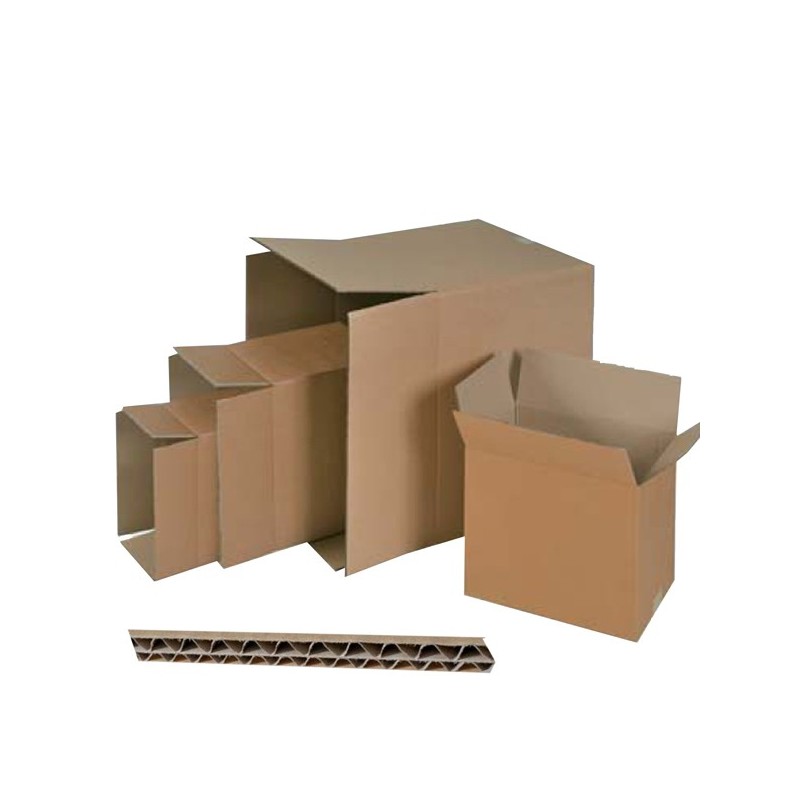 SCATOLA IMBALLO 60x40x30 DOPPIA ONDA AVANA -15pz SCATOLA IMBALLO 60x40x30 DOPPIA ONDA AVANA -15pz