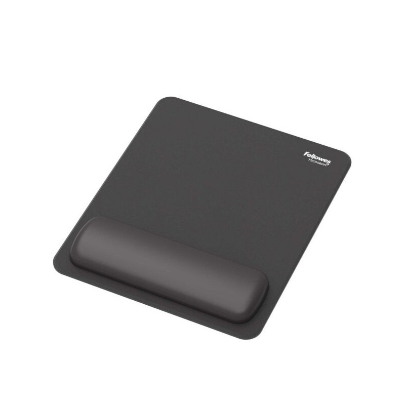 Fellowes Breyta tappetino mouse con supporto polso nero ergonomico 100142555
