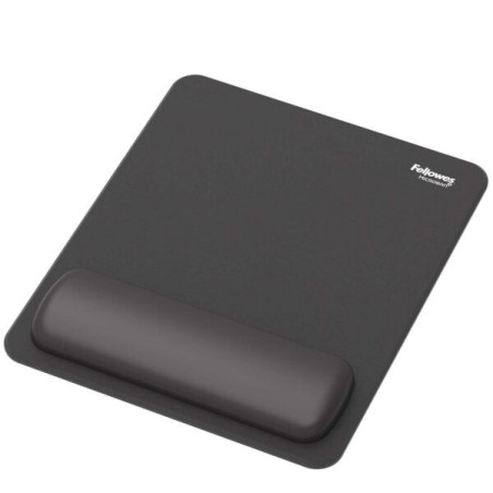 Fellowes Breyta tappetino mouse con supporto polso nero ergonomico 100142555