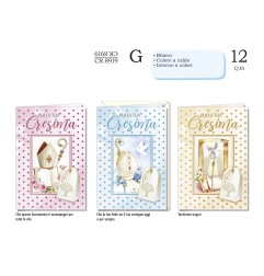 Biglietti Cresima -12pz CR8919