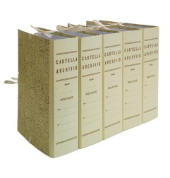BREFIO FALDONE ARCHIVIO CON LACCI DORSO 10 JUTA