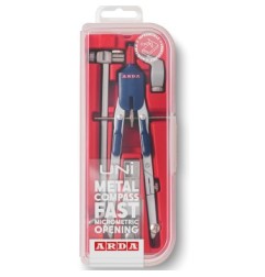 Arda balaustrone Compact Box kit 5 pezzi compasso in metallo