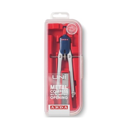 Arda balaustrone Compact Box kit 3 pezzi compasso in metallo