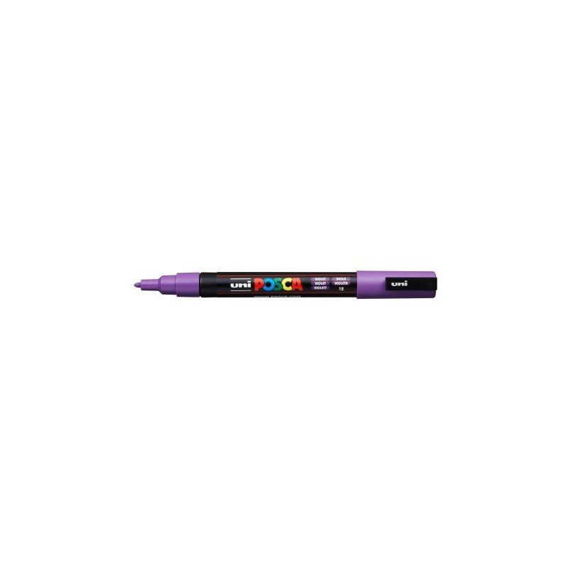 UNI POSCA PC3M VIOLA/12 6PZ.