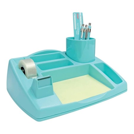 Arda desk organizer Oliver Keep Colour Pastel azzurro