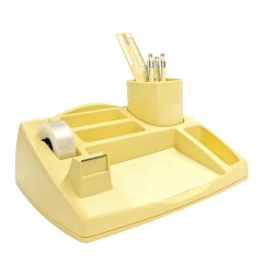Arda desk organizer Oliver Keep Colour Pastel giallo