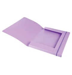 CARTELLA PORTADOC. PLP C/ELAST. PASTEL A4 D.1,8 01/275P