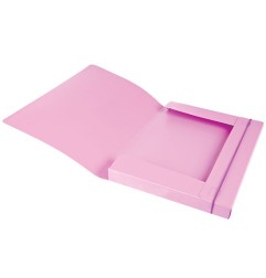 CARTELLA PORTADOC. PLP C/ELAST. PASTEL A4 D.1,8 01/275P