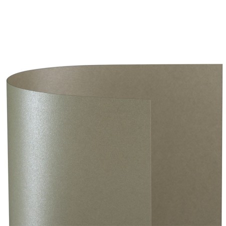 FAVINI 10 fogli Carta special event metalizzata colore Sabbia A4 250 gr A69N174