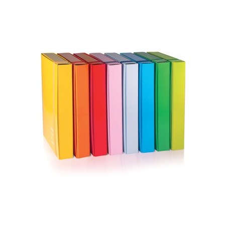 Cartelle Brefiocart dorso 7 cm colori assortiti – 6 pezzi