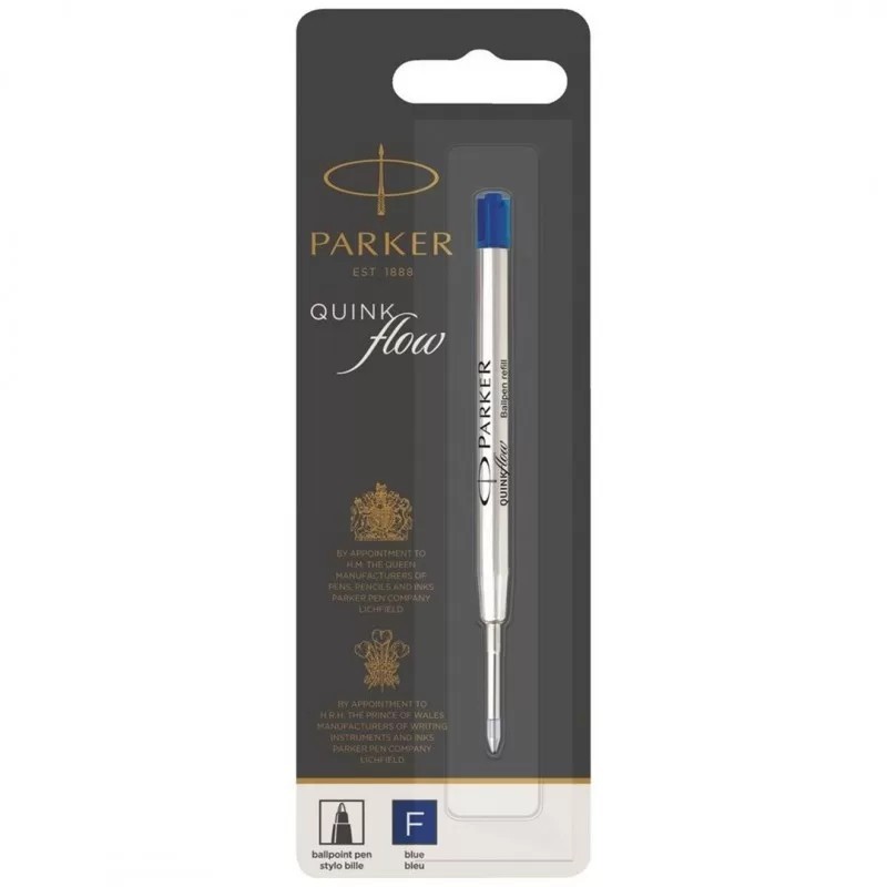 Ricarica Parker Refill sfera standard blu fine QuinkFlow 1950368