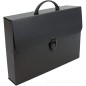 Favorit Valigetta in Plastica Polionda Total Black 1 Chiusura 27X38X8 501103 Favorit Valigetta in Plastica Polionda Total Black 1 Chiusura 27X38X8 501103