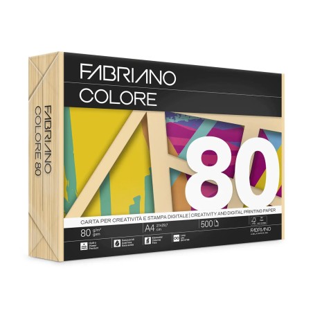 Fabriano Colore carta A4 80 g albicocca 500 fogli 75221297