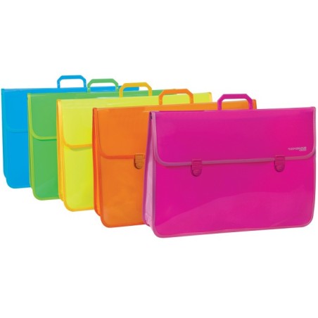 Valigetta portadisegni Arda 52 x 37 cm Keep Colour Fluo