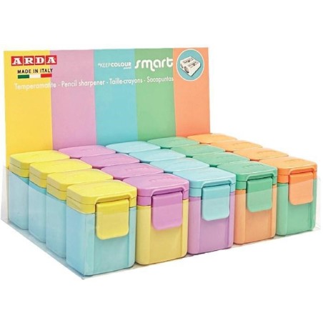 Arda temperamatite Smart Pastel Bicolor 2.0 2 fori 20 pezzi