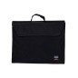 Arda cartella portadisegni in nylon 29 x 37 cm nera con maniglia 0224N