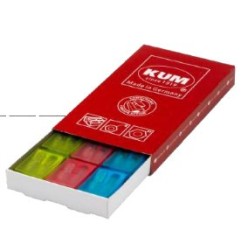 KUM TEMPERAMATITE 2 FORI IN PLASTICA C/CONTENITORE 12pz K3033521