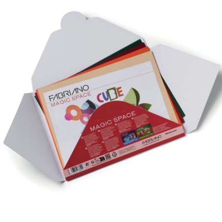 FABRIANO MAGIC SPACE CARTA CREATIVA 24X32 POCHETTE 20fg S0400008