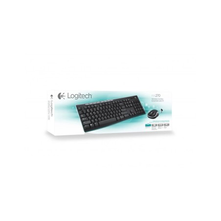 TASTIERA+MOUSE LOGITECH WIRELESS MK270