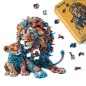 Figured'Art Leone e cucciolo puzzle in legno 200 pezzi 26,9x28,8 cm HNWP805
