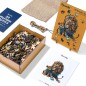 Figured'Art Leone e cucciolo puzzle in legno 200 pezzi 26,9x28,8 cm HNWP805