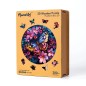 Figured'Art Farfalla e fiori puzzle in legno 200 pezzi 28,5x28,5 cm HNWP894 Figured'Art Farfalla e fiori puzzle in legno 200 pezzi 28,5x28,5 cm HNWP894